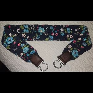 Floral elastic waist belt